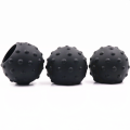 Factory custom molded silicon rubber parts hollow rubber ball